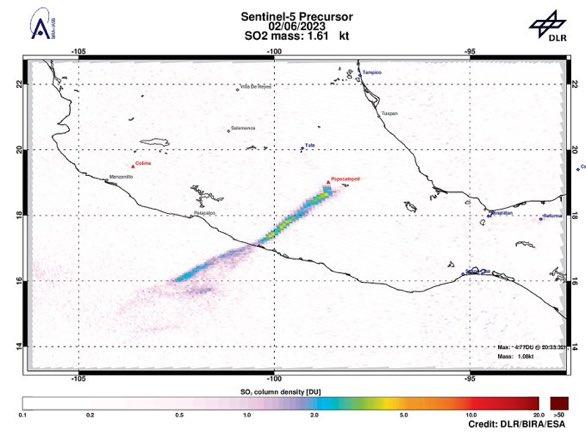 Popo podría tiznar Acapulco