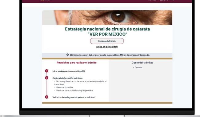 Checa cómo puedes ser beneficiario de la Estrategia Nacional de Cirugía de Catarata