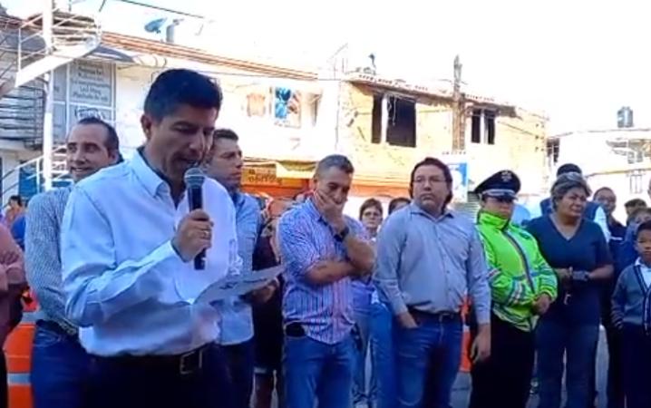 Rivera encabezan el arranque de obras en la calle 96 Poniente