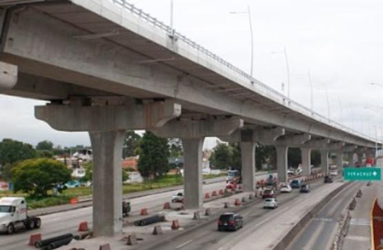 Se registra carambola en la México-Puebla