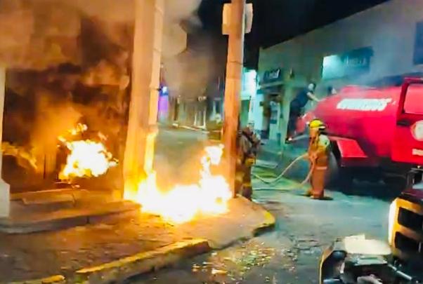 En Atlixco se produce incendio en el emblemático edificio Rascón