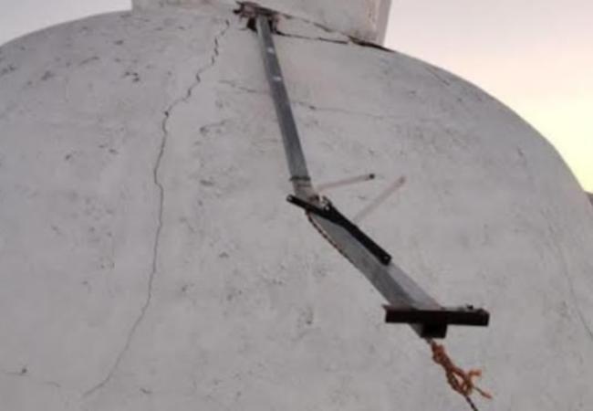 Vandalizan y roban equipo del monumento de Cristo Rey de Tepanco