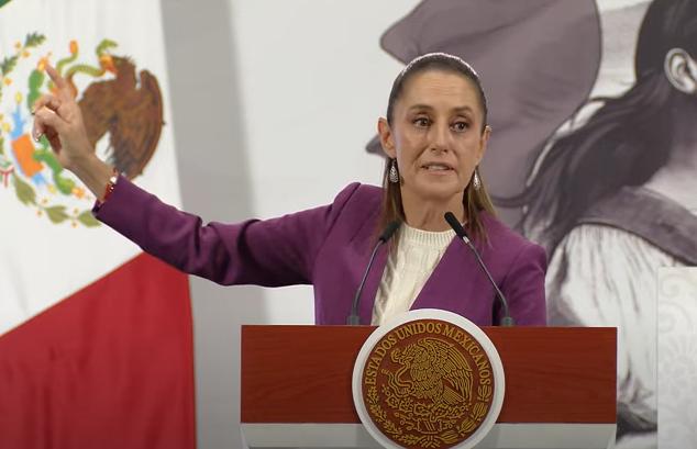 Sheinbaum confirma uso de dron de EU en Edomex como parte de operativo contra el narcotráfico