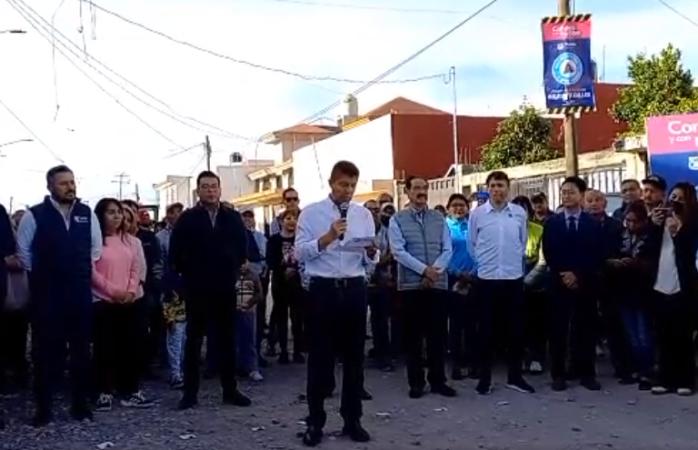 Rivera encabeza inicio de obras en la colonia 16 de Septiembre Sur