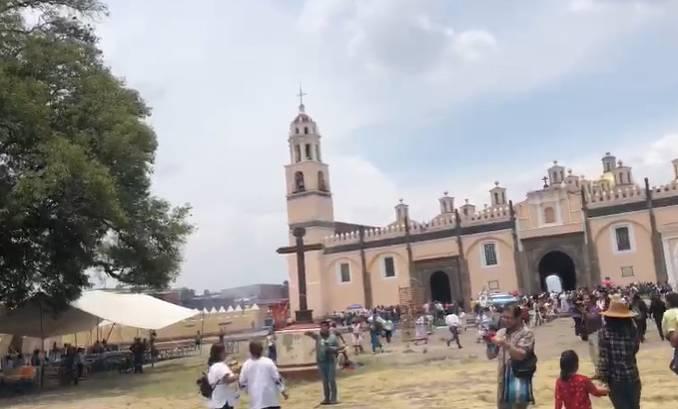 Piden por cosechas abundantes en San Pedro Cholula
