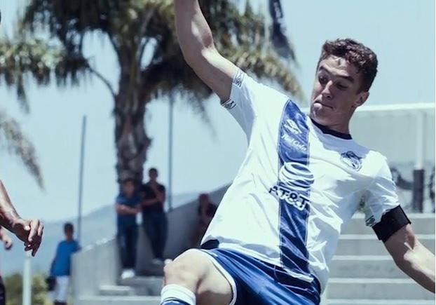 El ex juvenil del Puebla, Santiago Román, llegaría al futbol español