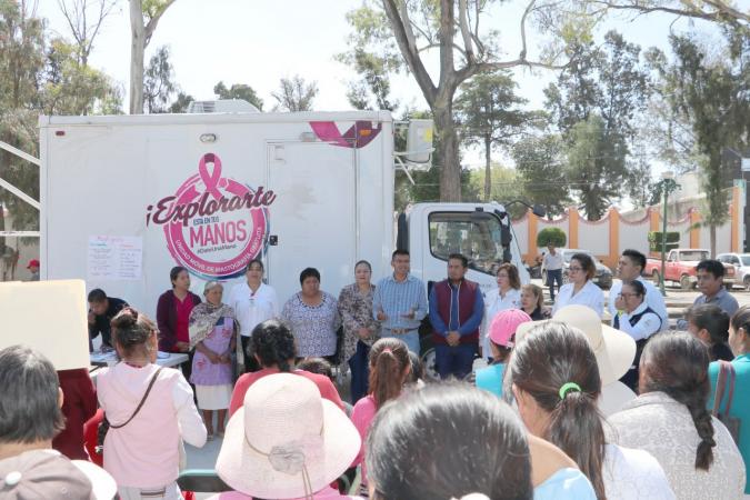 Jornada de Mastografías en Quecholac