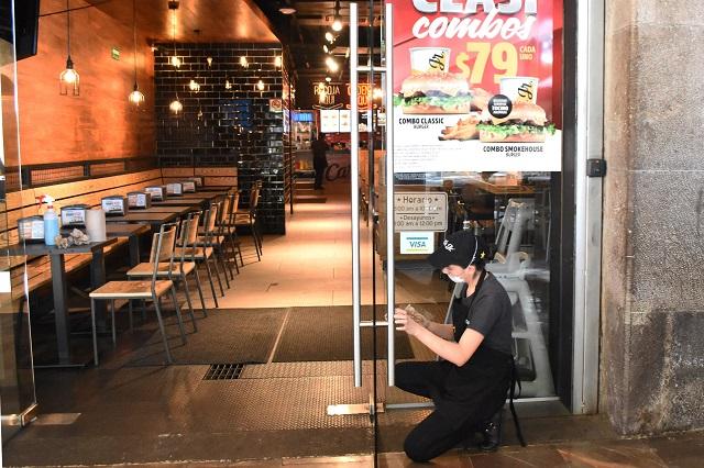 Restaurantes poblanos invertirán hasta 15 mil pesos en estrategias de sanidad