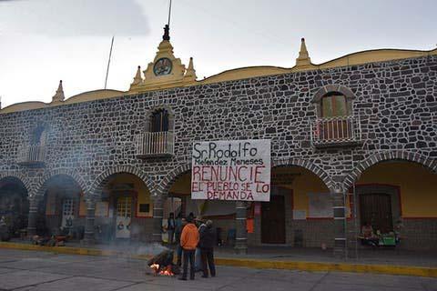 Cumple 11 meses de cierre de la alcaldía de San Nicolás de los Ranchos