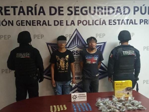 Caen narcomenudistas en San Ramón con más de 80 dosis de droga