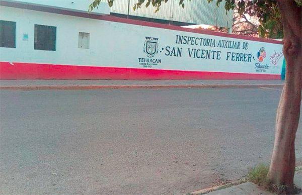 Preparan plebiscito en inspectoría de San Vicente Ferrer en Tehuacán