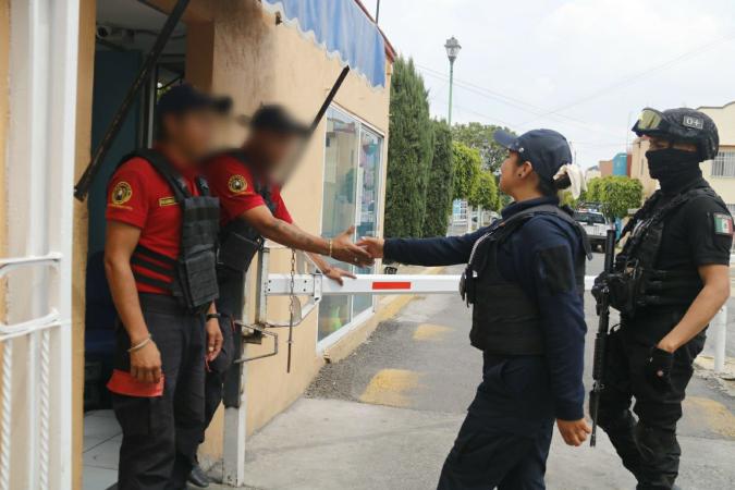 Implementa San Andrés Cholula operativo Fraccionamiento Seguro