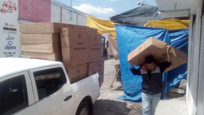 Niegan corporaciones policiacas seguridad al INE de Serdán