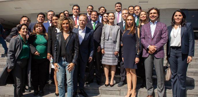 Sheinbaum es respaldada por el PVEM