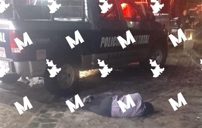 Muere hombre baleado en Tetlatlahuca