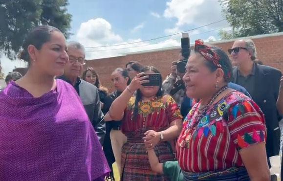 Rigoberta Menchú proyecta diplomado a favor del liderazgo de mujeres