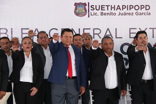 Va sindicato del ayuntamiento de Puebla por 100 nuevas plazas