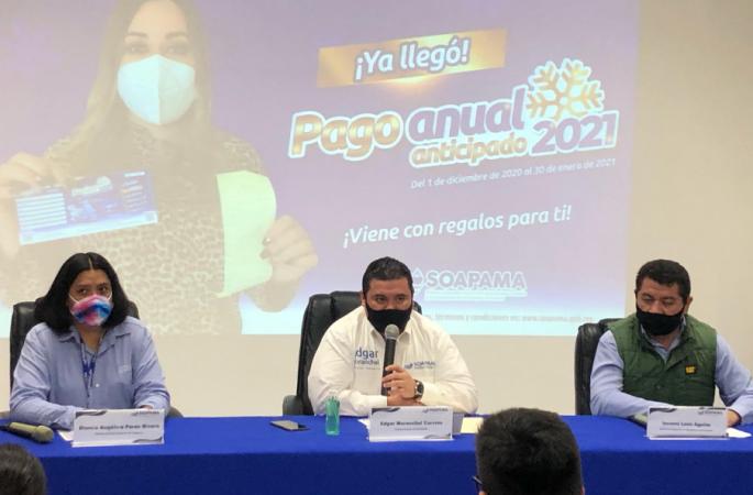 Pandemia incrementó cartera vencida del Soapama en Atlixco