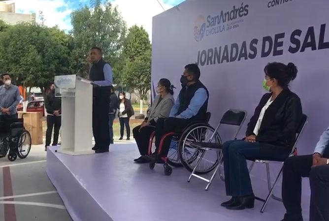 Encabeza Mundo Tlatehui jornada de salud en San Andrés Cholula