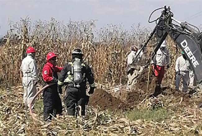 Clausuran toma clandestina en Huejotzingo
