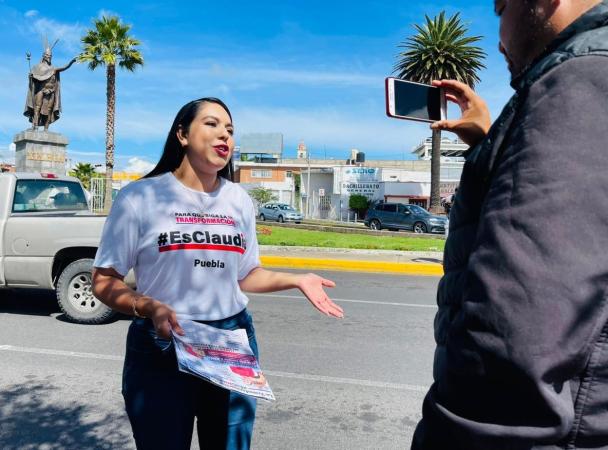 Niega Tonantzin Fernández usar actos de Sheinbaum para promoverse