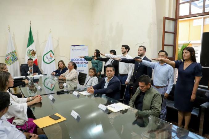 Instala Tlatehui Consejo Ciudadano Municipal para la transparencia