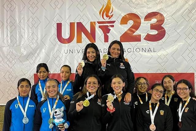 La BUAP suma 10 medallas más en la Universiada Nacional 2023