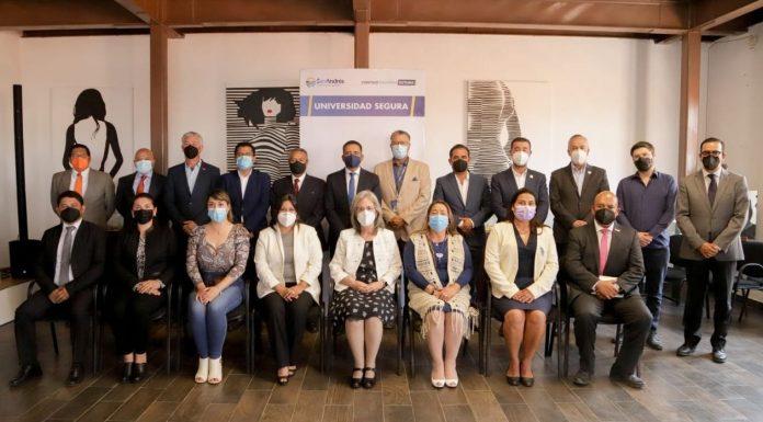 Tlatehui se reúne con rectores de universidades para temas de seguridad