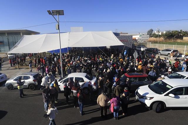 Casi 11 mil abuelitos ya esperan segunda dosis de vacuna en Cholula