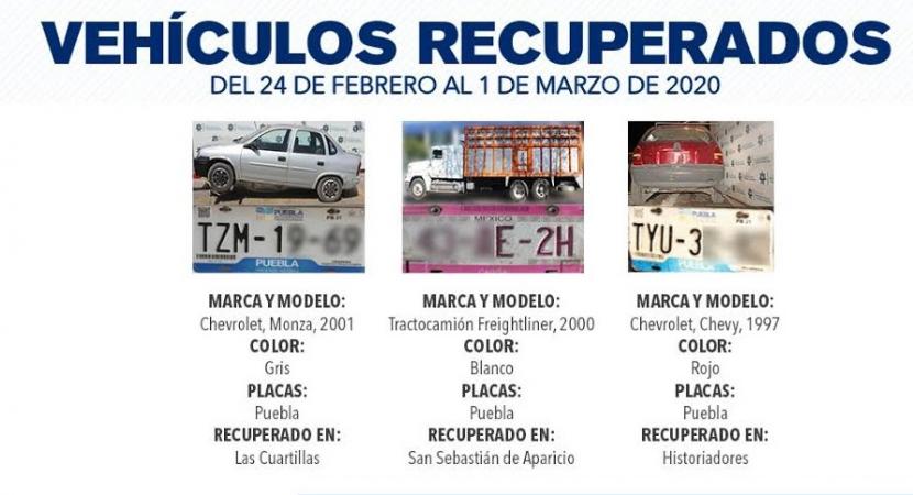 Recuperan siete vehículos con reporte de robo image 2