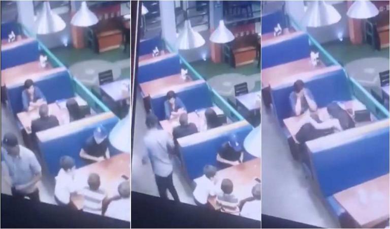 VIDEO Captan ejecución en restaurante de Hermosillo