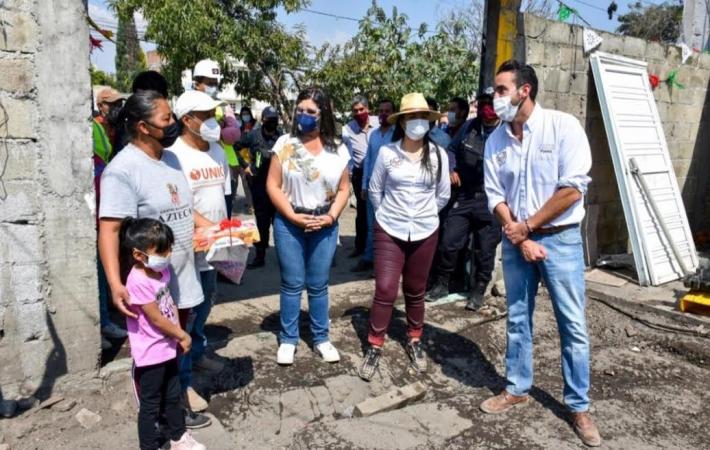 Programa de vivienda favorece a 80 familias de Texmelucan
