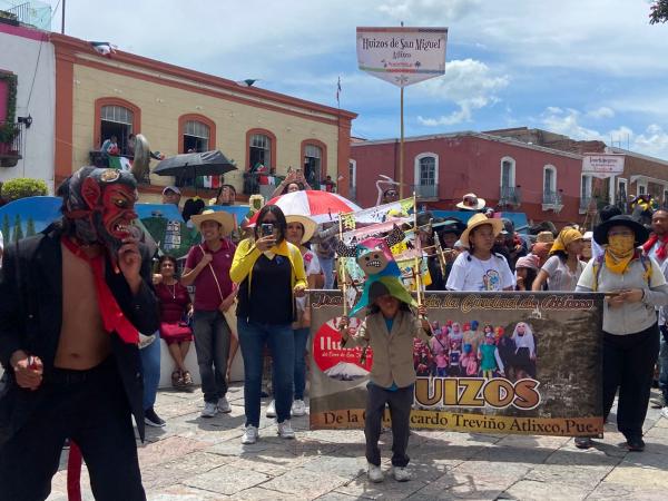 Atlixco celebra con gran alegría el convite del Atlixcayotontli