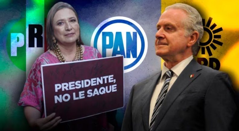 La arrogancia de Santiago Creel y la pelea de gallos de Xóchitl Gálvez