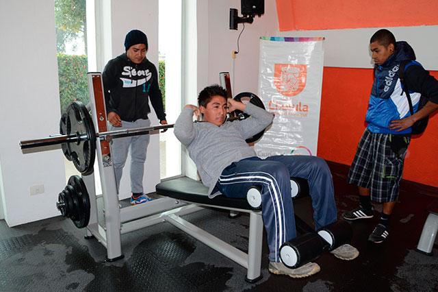 Equipan gimnasio de Unidad Deportiva San Pedro en Cholula image 1