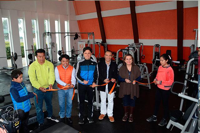Equipan gimnasio de Unidad Deportiva San Pedro en Cholula image 2