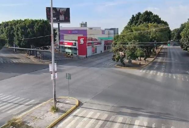 VIDEO Principales calles de la ciudad lucen vacías