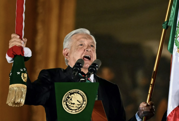 ¡Muera la corrupción y viva la Cuarta Transformación!: AMLO en su último grito de Independencia