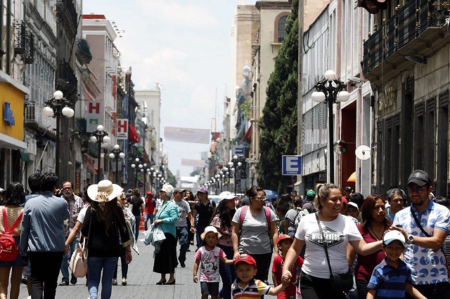 Más peatones y menos autos deja Ándale en Centro de Puebla