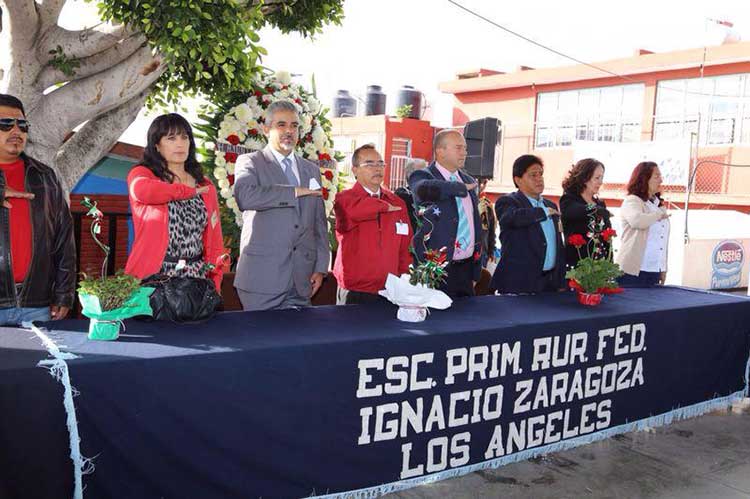Conmemoran aniversario luctuoso de Zaragoza en Atlixco
