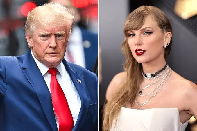 Odio a Taylor Swift: expresa Trump en su red social