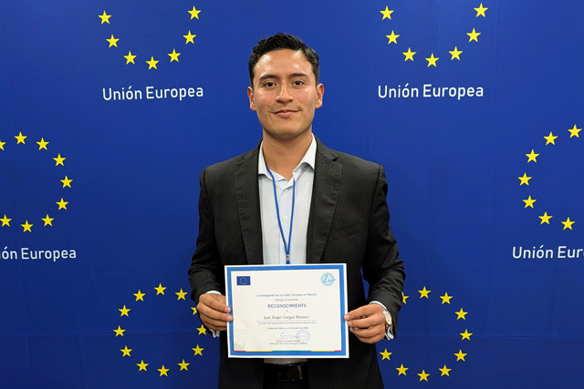 Gana egresado BUAP prestigiosa beca para estudiar posgrado en países de la UE