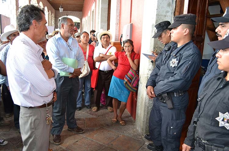 Se inconforman Antorchistas por resultados de elecciones en Zacapoaxtla