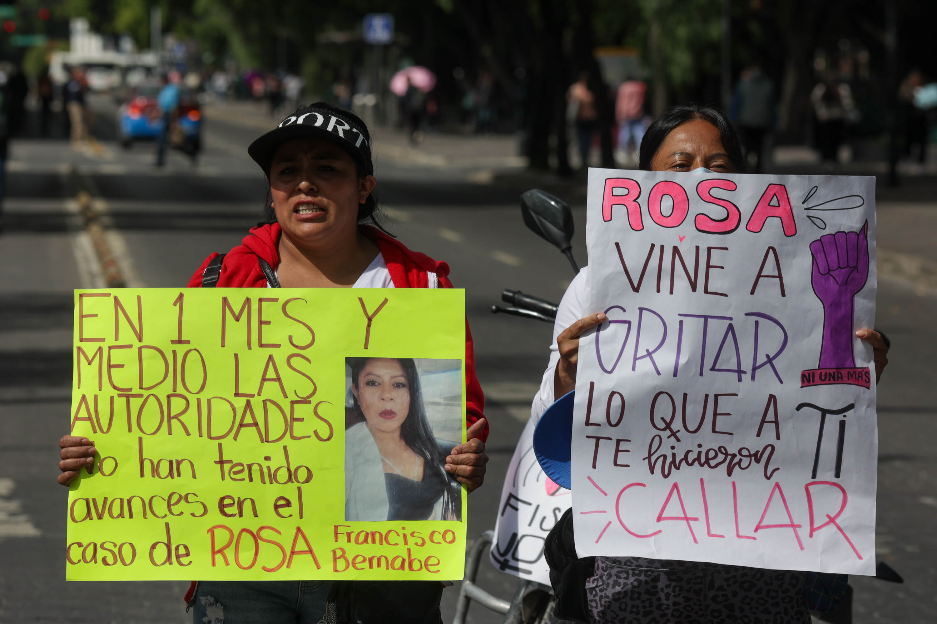 Exigen justicia por Rosa Francisco Bernabé a mes y medio de su feminicidio