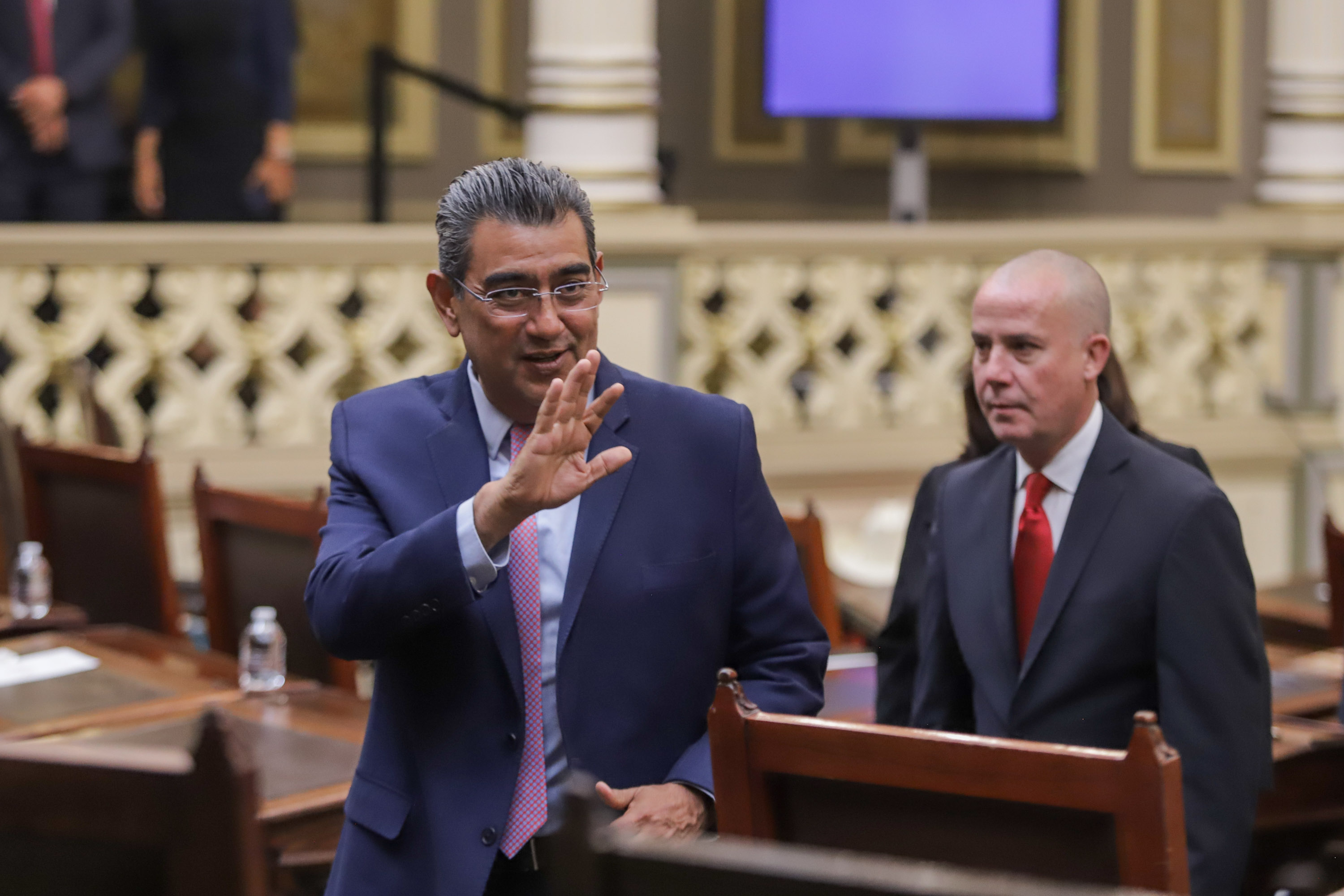 Céspedes celebra aprobación de reforma judicial en Puebla