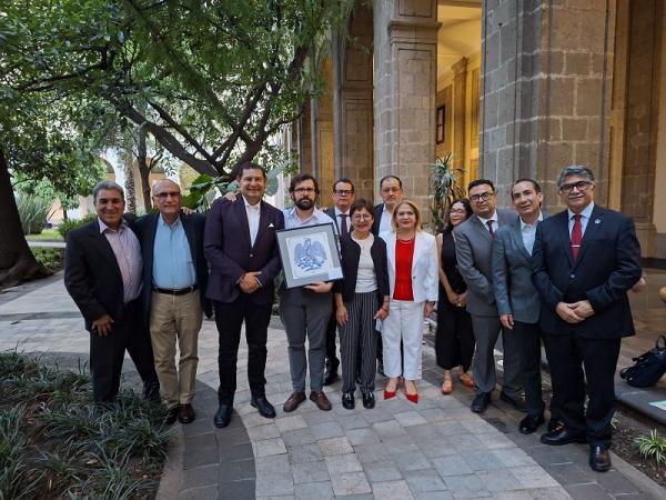 Armenta y Lilia Cedillo se reúnen con el director de Imss-Bienestar, Alejandro Svarch