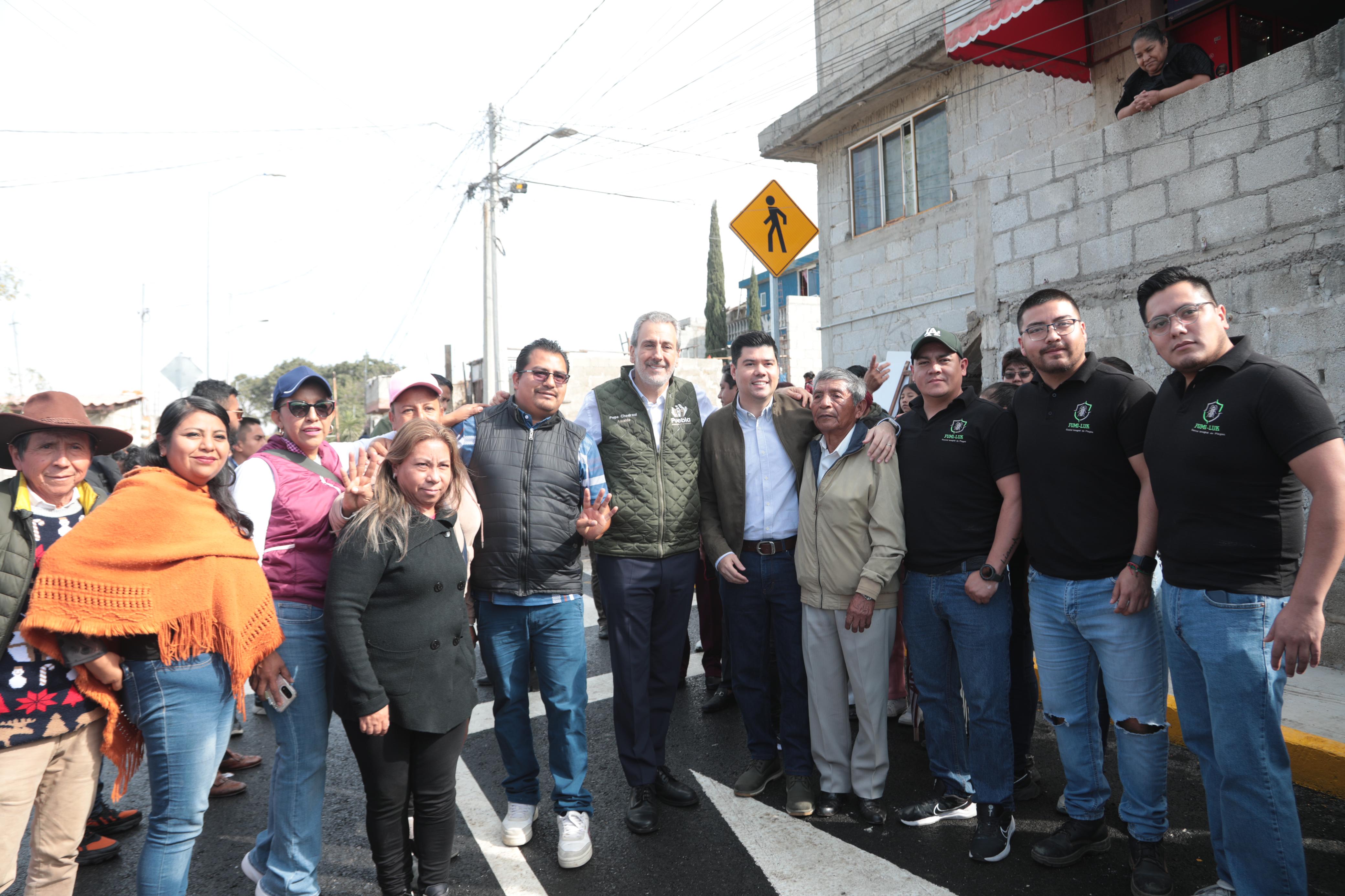 Entrega Pepe Chedraui infraestructura vial al norte de la capital