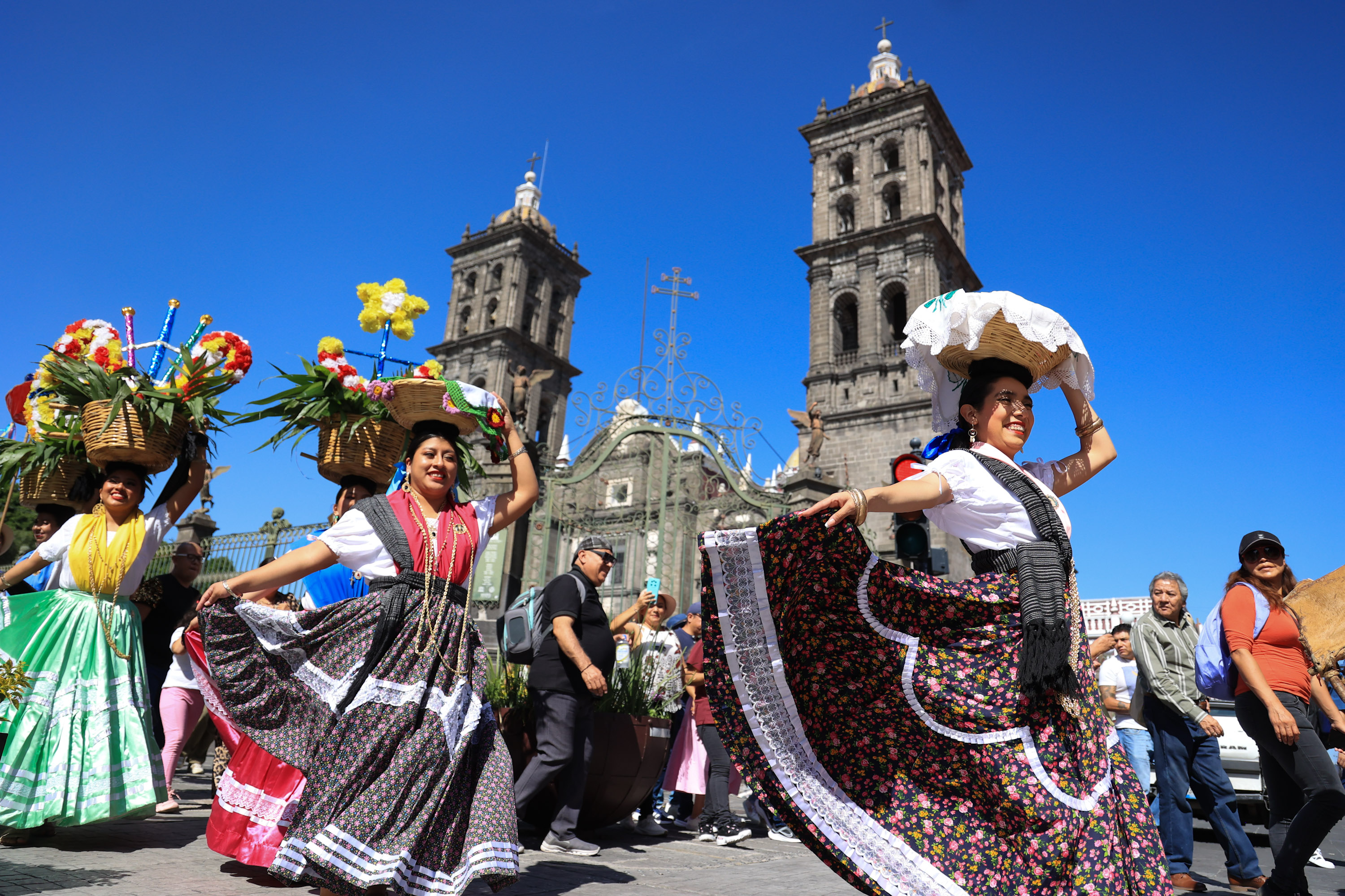 Así se vivió la Guelaguetza en la ciudad de Puebla