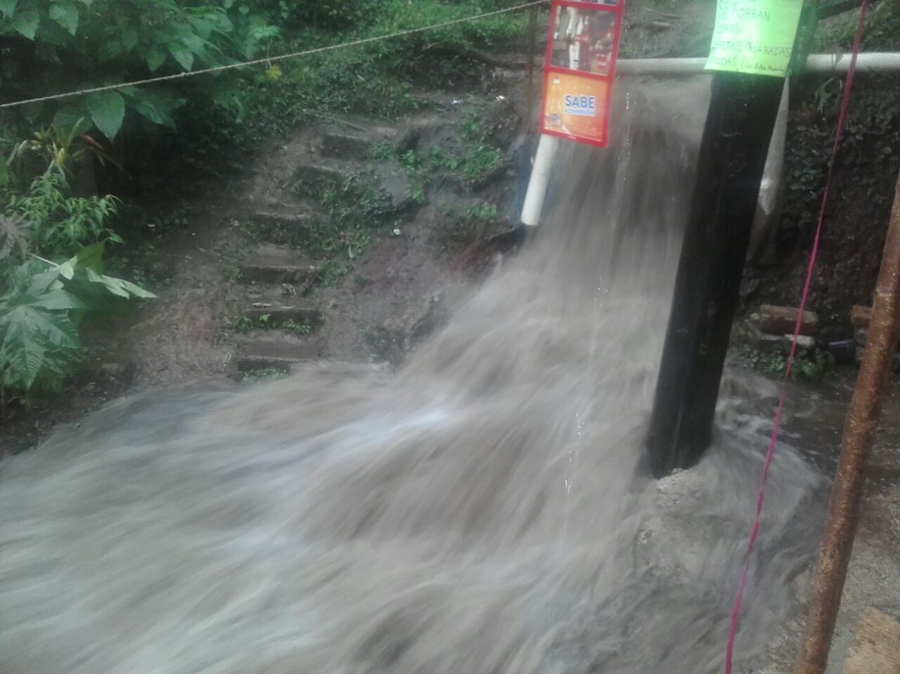 Alerta amarilla en Huauchinango por lluvias y crecida de ríos