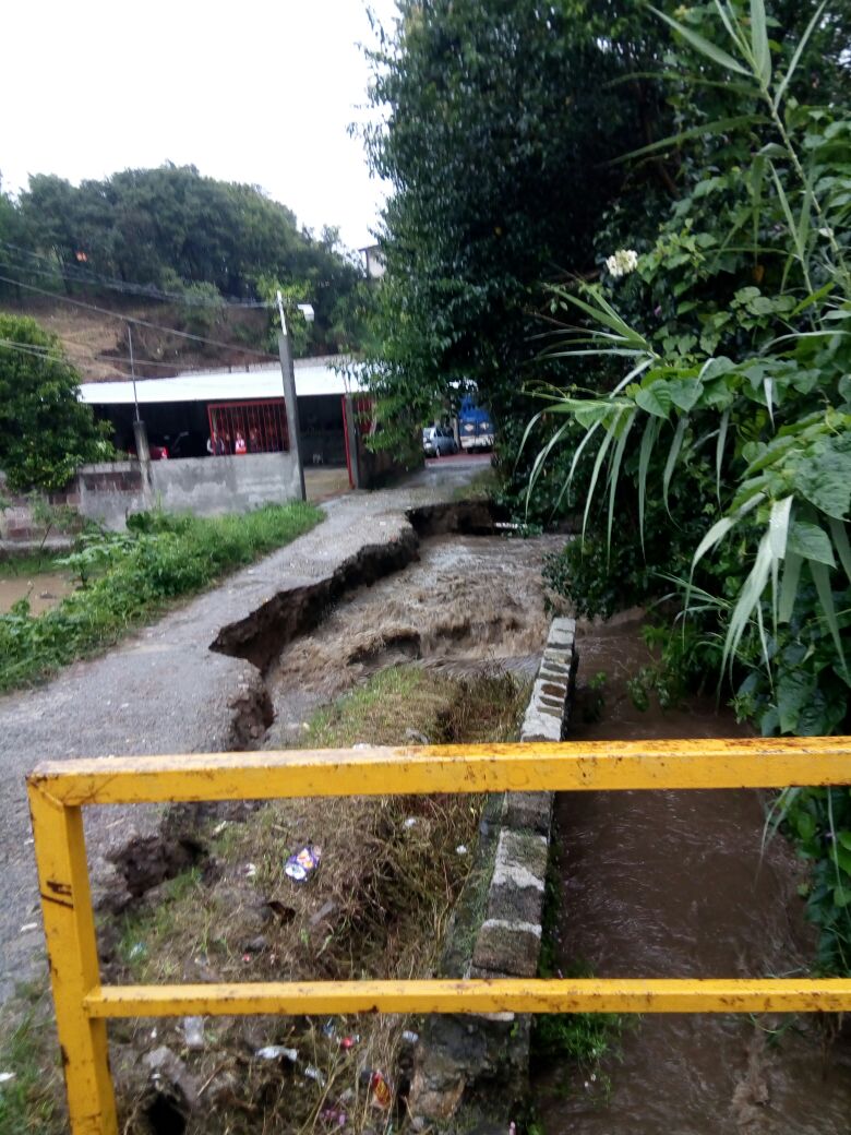 Alerta amarilla en Huauchinango por lluvias y crecida de ríos